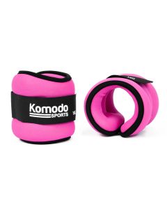 Pink Neoprene Ankle Weights