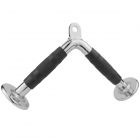 Triceps V Bar Gym Attachment with Rubber Grip