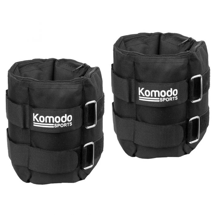 2x 1kg Adjustable Ankle Leg Weights Fitness Strength Exercise Endurance Training 