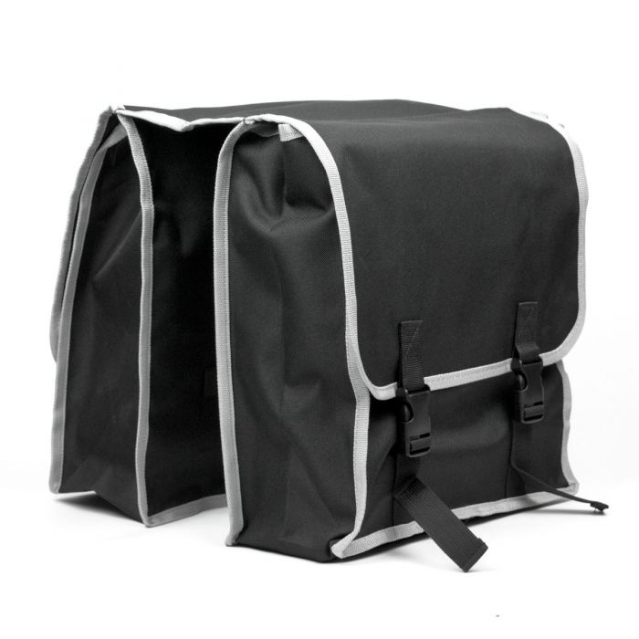 Bicycle Double Rack Pannier Black