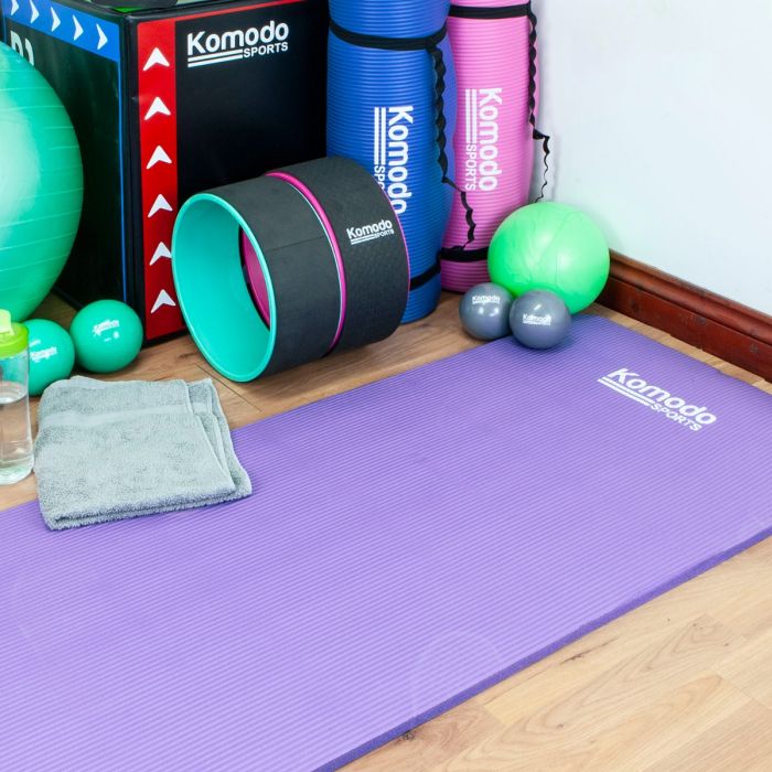 15mm Thick Yoga Mats for Exercising, Pilates and Gym Floor Mat